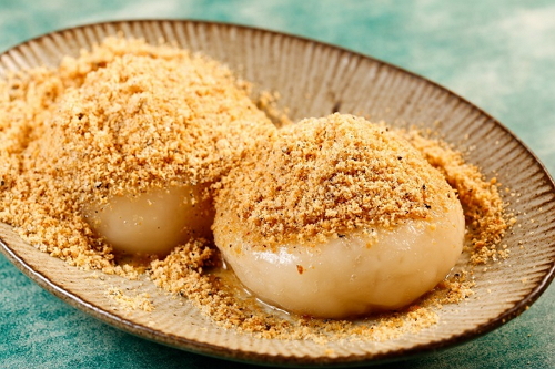 The grilled mochi atBeigang Sweet Soup isboth nutritious and tasty.(Photo: Chic-Jen Yan)